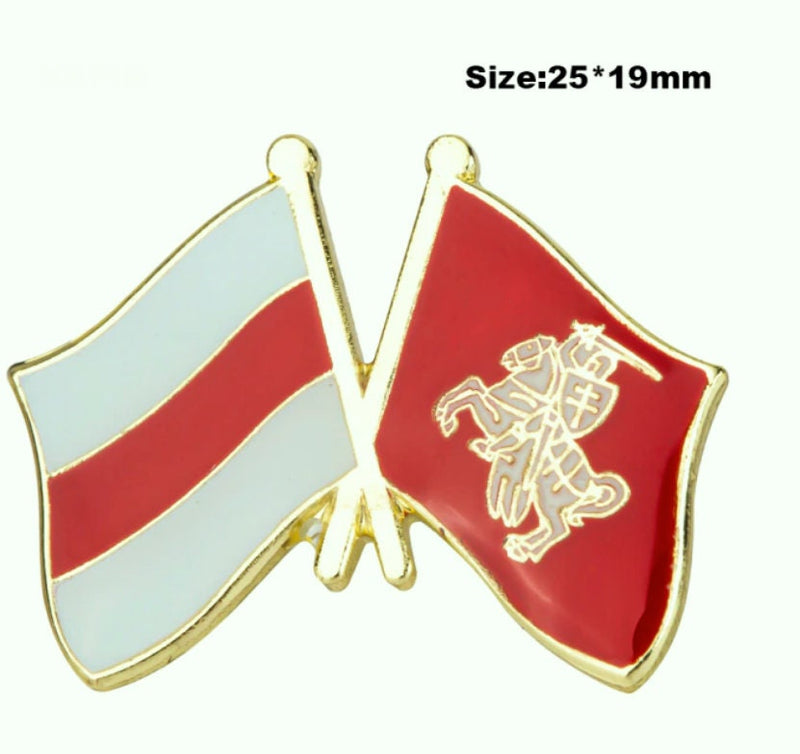 Belarus Friendship Flag Pin Lapel / Belarus country flag Badge / Belarus flag pin Brooch / Belarus National Flag Lapel Pin