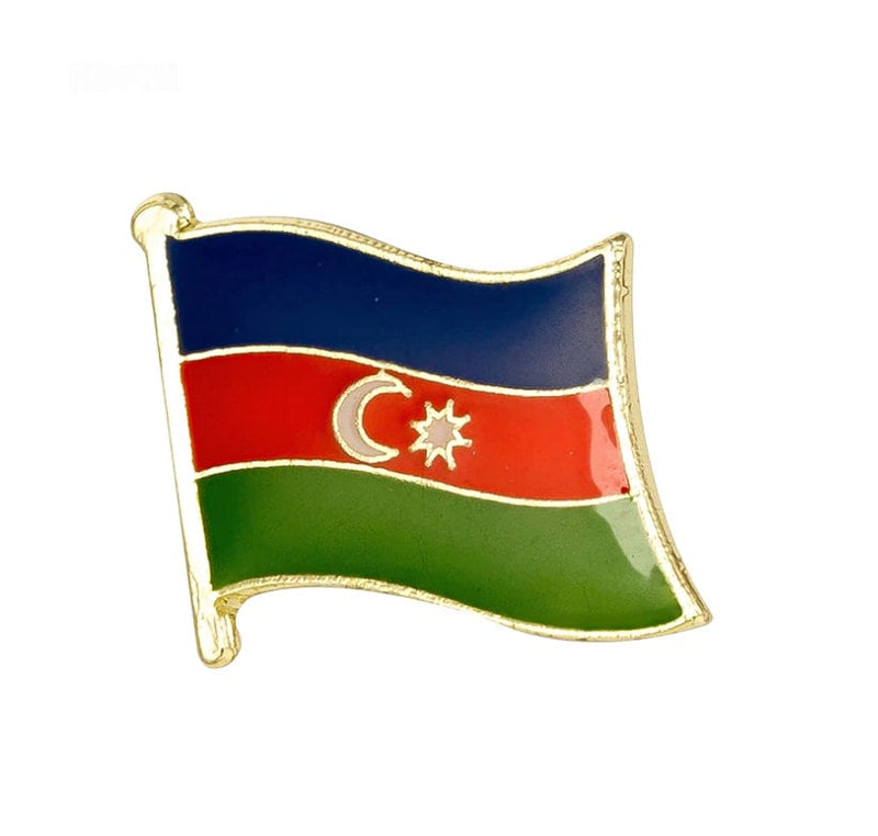 Azerbaijan Flag Lapel clothes / country flag Badge / Azerbaijan national flag Brooch / Azerbaijan Flag Lapel Pin / Azerbaijan enamel pin