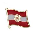 Austria Flag Lapel clothes / country flag Badge / Austria national flag Brooch / Austria Flag Lapel Pin / Austria enamel pins
