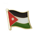 Jordan Flag Lapel clothes / country flag Badge / Jordan national flag Brooch / Jordan Flag Lapel Pin / Jordan enamel pin