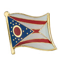 Ohio State flag lapel pin / USA Ohio flag clothes brooch / enamel pins / Ohio flag Badge / Ohio pin