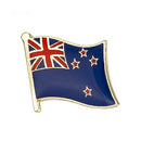 New Zealand Flag Lapel clothes / country flag Badge / New Zealand national flag Brooch / New Zealand Flag Lapel Pin / New Zealand enamel pin