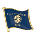 Oregon State flag lapel pin / USA Oregon flag clothes brooch / enamel pins / Oregon flag Badge / Oregon pin