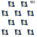 Connecticut State flag lapel pin / USA Connecticut flag clothes brooch / enamel pins / Connecticut flag Badge / Connecticut pin