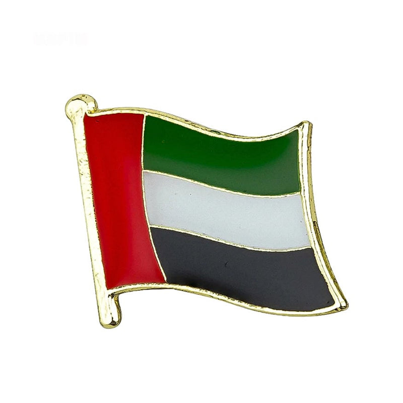 United Arab Emirates Flag Lapel Pins / country flag Badge / United Arab Emirates flag Brooch / U.A.E Flag Lapel Pin