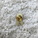 Ribbon Cancer Awareness Lapel Pin / Colon, Breast, Lung, Liver, Uterine, Aids, Pancreatic, Prostate, Bone, Sarcoma, Testicular badge pins