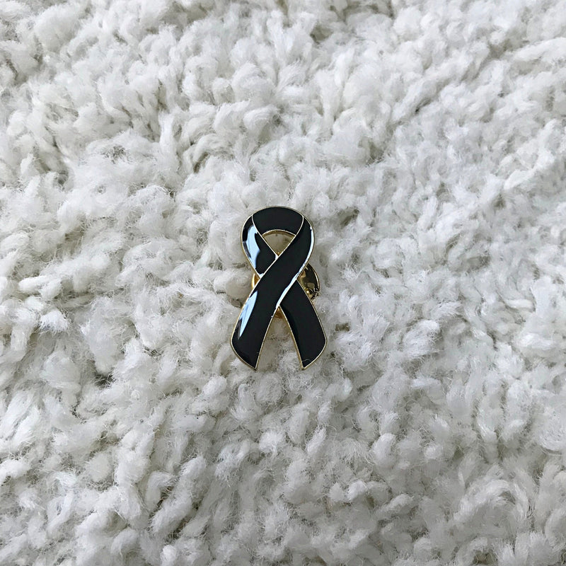 Ribbon Cancer Awareness Lapel Pin / Colon, Breast, Lung, Liver, Uterine, Aids, Pancreatic, Prostate, Bone, Sarcoma, Testicular badge pins