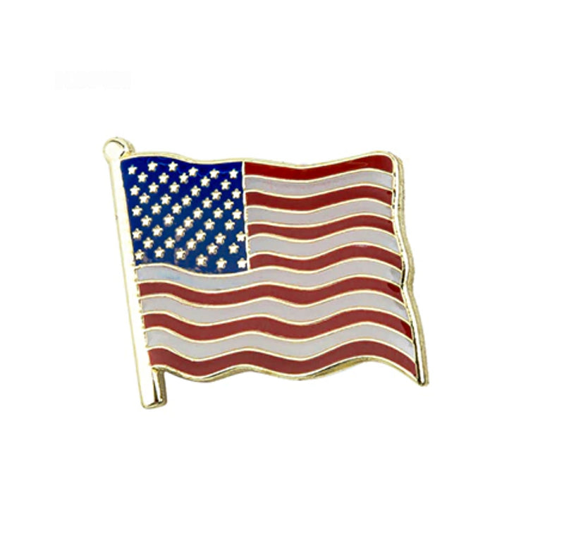 United States of America Flag Lapel clothes / country flag Badge / USA national flag Brooch / U.S National Flag Lapel Pin / USA pin