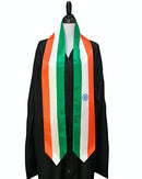 DOUBLE SIDED India flag Graduation stole / India flag graduation sash / Indian International Student Abroad / India flag scarf