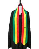 DOUBLE SIDED Senegal flag Graduation stole / Senegal flag graduation sash / Senegalese International Student Abroad / Senegal flag scarf