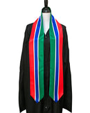 DOUBLE SIDED Gambia flag Graduation stole / Gambia flag graduation sash / Gambian International Student Abroad / Gambia flag scarf