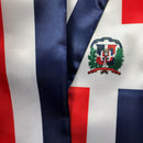 DOUBLE SIDED Dominican flag Graduation stole / Dominican flag graduation sash / Dominican Republic International Student Abroad flag scarf