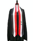 DOUBLE SIDED Iraq flag Graduation stole / Iraq flag graduation sash / Iraqi International Student Abroad / Iraq flag scarf