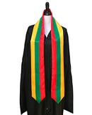 Lithuania flag Graduation stole / Lithuania flag graduation sash / Lithuanian International Student Abroad / Lithuania flag scarf