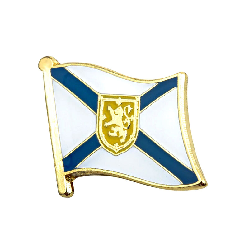 Nova Scotia Flag Lapel clothes pin / Nova Scotia flag Badge / New Scotland flag Brooch / Nova Scotia Flag Lapel Pin / Nova Scotia enamel pin