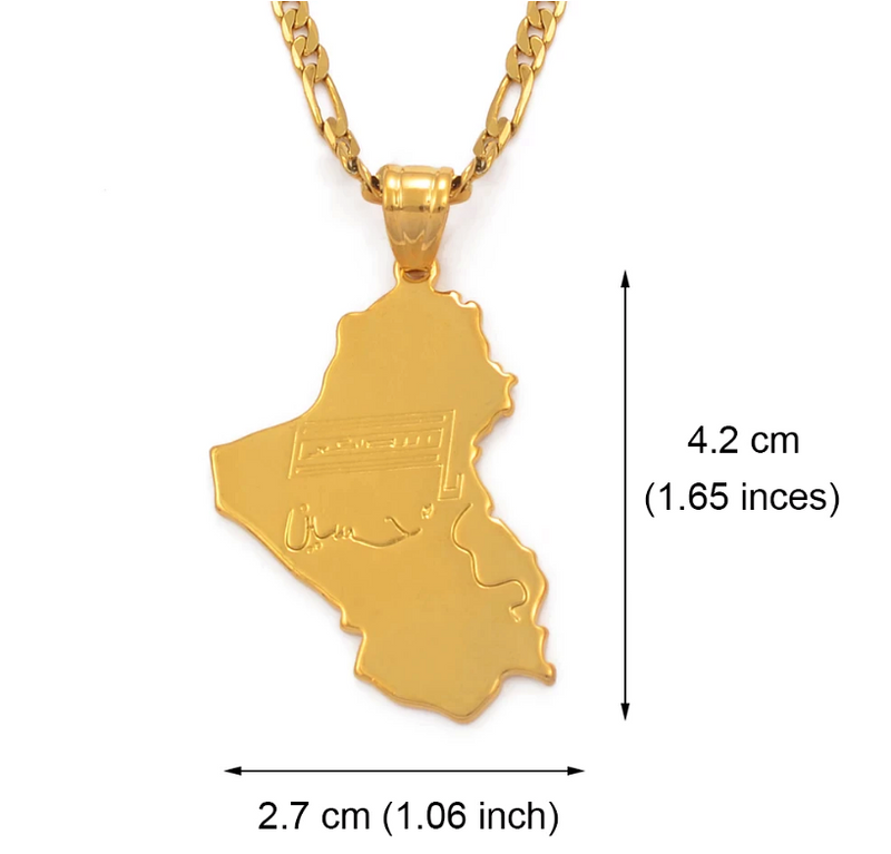 Iraq Pendant Necklace