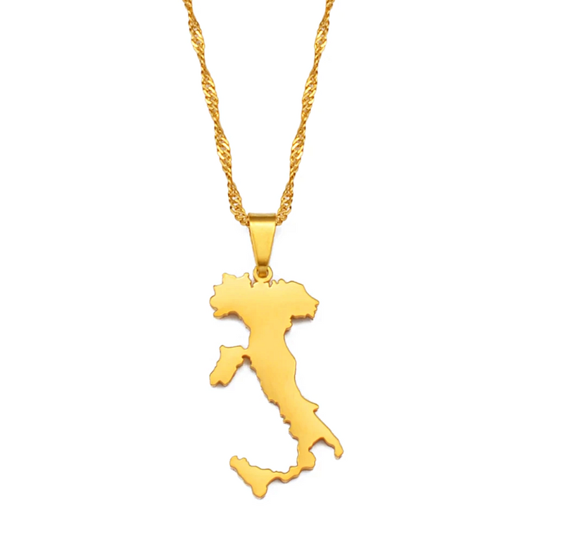 Italy Pendant Necklace