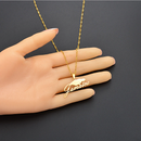 Jamaica Map Pendant Necklace