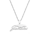 Jamaica Map Pendant Necklace