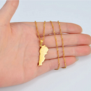 Lebanon Map with cities Pendant Necklace