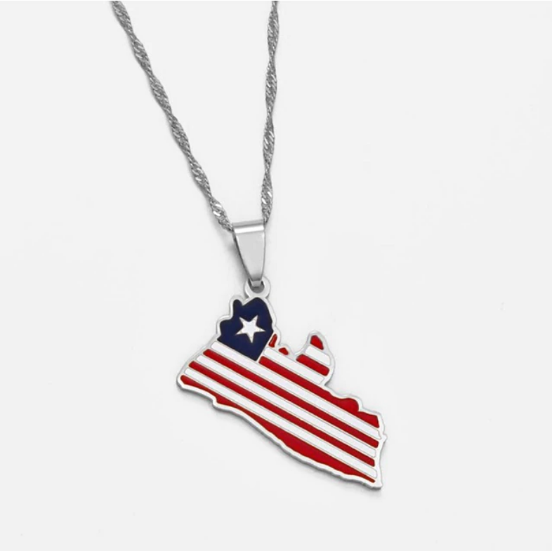 Liberia pendant necklace