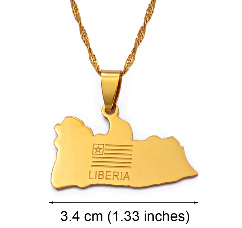 Liberia Pendant Necklace
