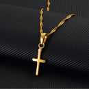 Christian Cross Mini Pendant Necklace