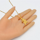 Netherlands Map Pendant Necklace