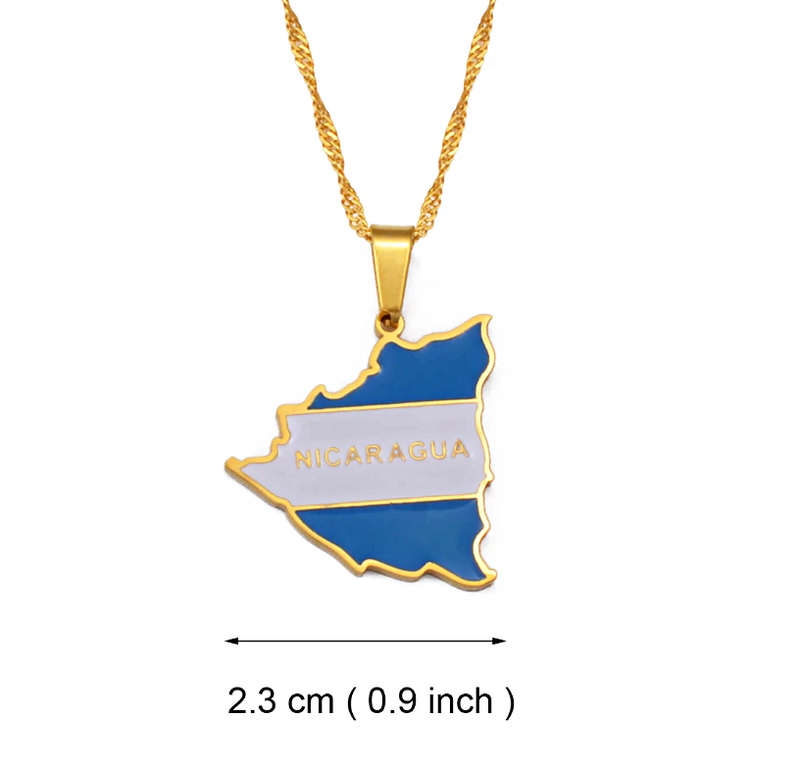 Nicaragua Pendant Necklace