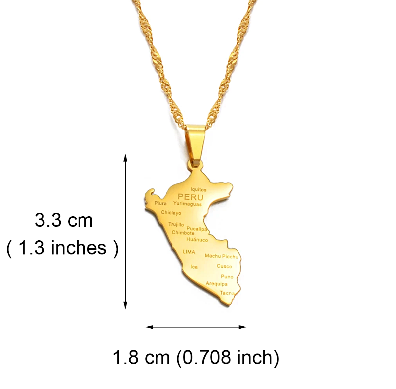 Peru Pendant Necklace