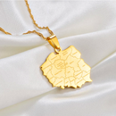 Poland Pendant Necklace with Cities
