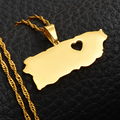 Puerto Rico Pendant Necklace