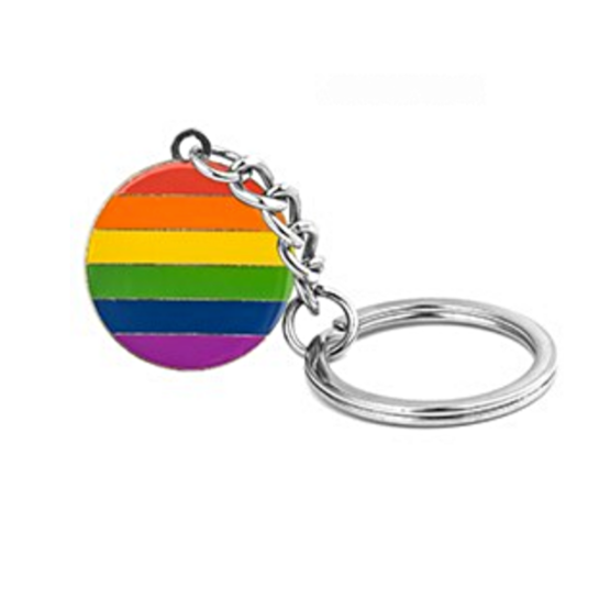 Rainbow Pride Gay flag Keychain