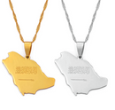Saudi Arabia Pendant Necklace