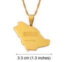 Saudi Arabia Pendant Necklace