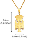 Serbian Eagle Pendant Necklace