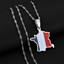 France Pendant Necklace