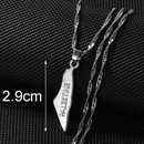 Palestine Map with Name Pendant Necklace