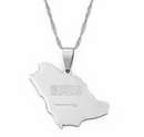 Saudi Arabia Pendant Necklace