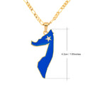 Somalia Map Pendant Necklace