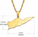 Saint Croix U.S. Virgin Islands Pendant Necklace