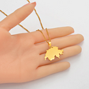 Switzerland Map Pendant Necklace