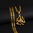 Italy Trinacria Pendant Necklace