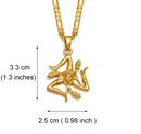 Italy Trinacria Pendant Necklace