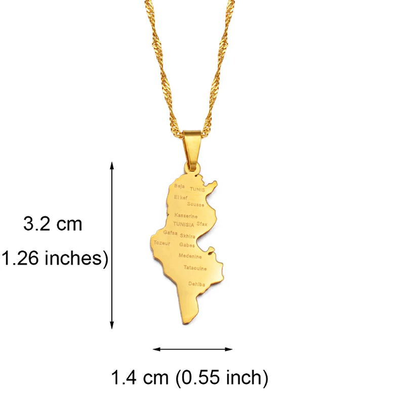 Tunisia Pendant Necklace