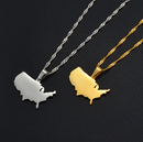 United States Map Necklace