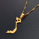 Vietnam Map Pendant Necklace