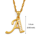 Initial Pendant Necklace